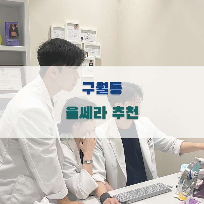 구월동 울쎄라 추천 병원 리스트